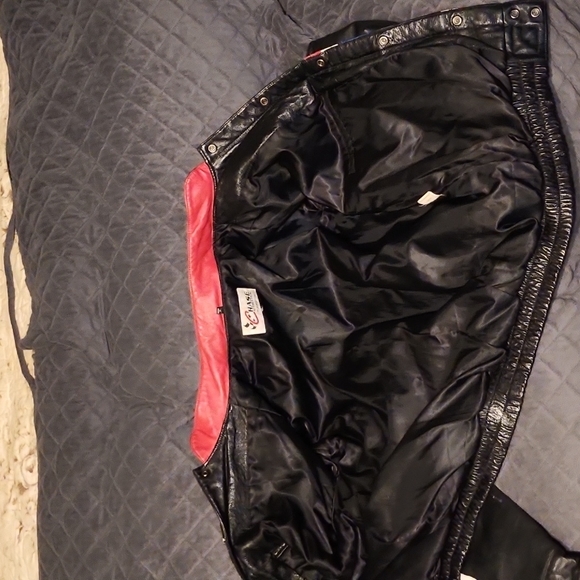 Vintage Dale Earnhardt Lether jacket XL - Black - Chase Athentics - Picture 4 of 4